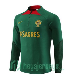 Portugal Training Sweatshirt Green 2023/2024