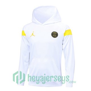 Paris PSG Training Sweatshirt Hoodie White 2023/2024