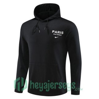 Paris PSG Training Sweatshirt Hoodie Black 2023/2024