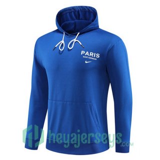 Paris PSG Training Sweatshirt Hoodie Blue 2023/2024