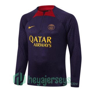 Paris PSG Training Sweatshirt Purple 2023/2024