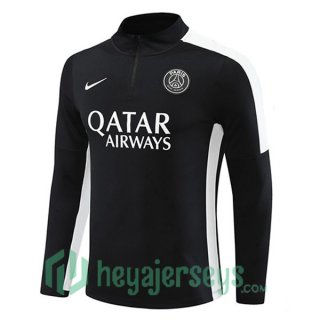Paris PSG Training Sweatshirt Black 2023/2024