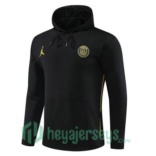 JORDAN Paris PSG Training Sweatshirt Hoodie Black 2023/2024