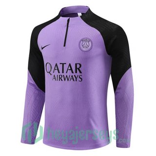 Paris PSG Training Sweatshirt Purple 2023/2024