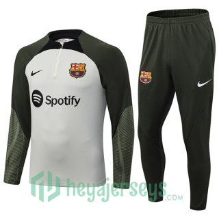 FC Barcelona Training Tracksuit Suit Grey 2023/2024