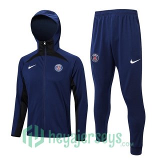 Paris Saint Germain Training Tracksuit Hoodie Royal Bluee 2023/2024