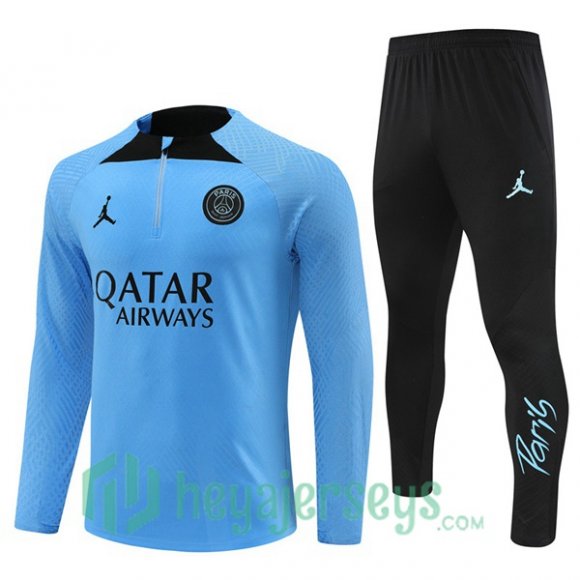 Paris Saint Germain Training Tracksuit Suit Blue 2023/2024
