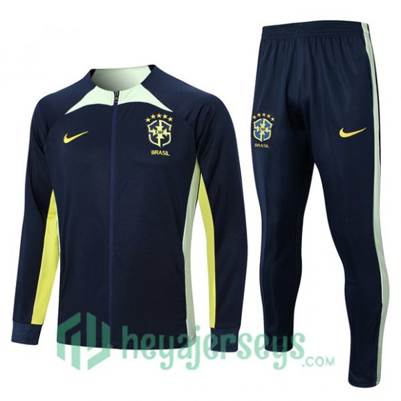 Brazil Training Jacket Suit Royal Bluee 2023/2024