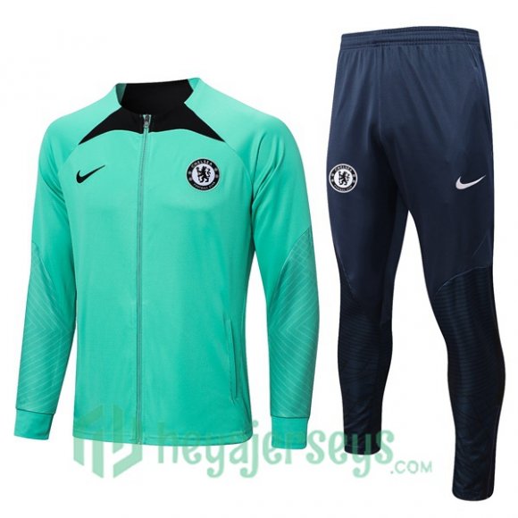 FC Chelsea Training Jacket Suit Green 2023/2024