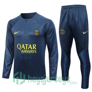 Paris PSG Training Tracksuit Suit Blue 2023/2024