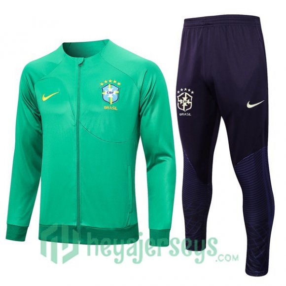 Brazil Training Jacket Suit Green 2023/2024