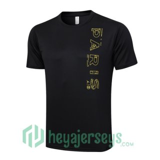 Paris PSG Training T Shirt Black 2023/2024