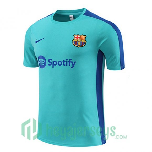 FC Barcelona Training T Shirt Cyan 2023/2024