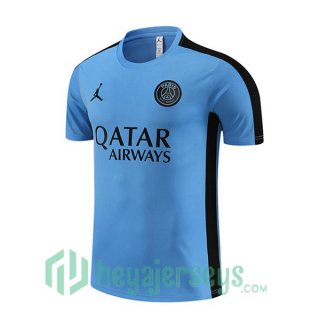 Paris PSG Training T Shirt Blue 2023/2024