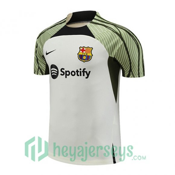 FC Barcelona Training T Shirt White 2023/2024