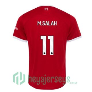 FC Liverpool (M.SALAH 11) Soccer Jersey Home Red 2023/2024
