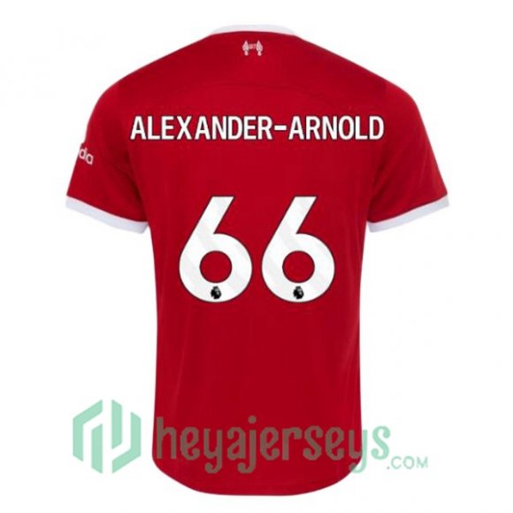 FC Liverpool (ALEXANDER-ARNOLD 66) Soccer Jersey Home Red 2023/2024