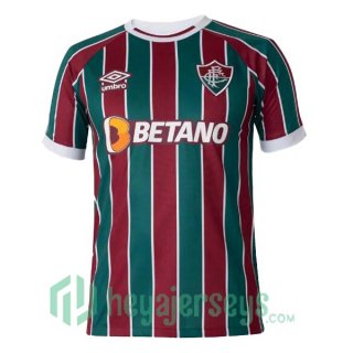 Fluminense Soccer Jersey Home Red Green 2023/2024