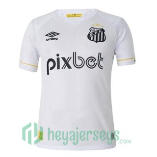 Santos FC Soccer Jersey Home White 2023/2024