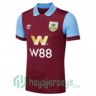 Burnley Soccer Jersey Home Red 2023/2024