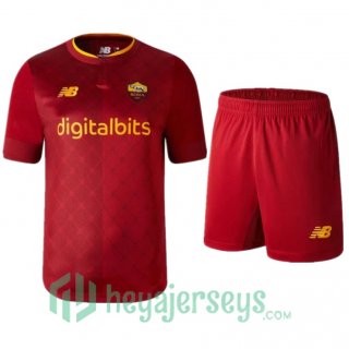 AS Roma Home Jersey + Shorts 2022/2023