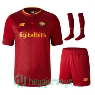 AS Roma Home Jersey (Shorts + Sock) 2022/2023