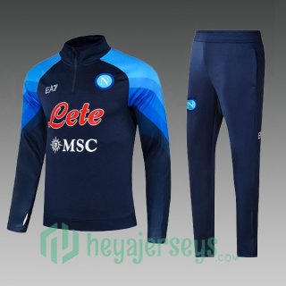SSC Napoli Kids Training Jacket Suit Blue 2022/2023