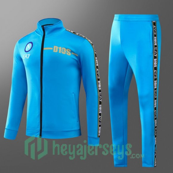 SSC Napoli Kids Training Tracksuit Blue 2022/2023