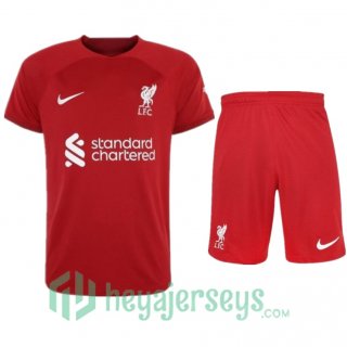 FC Liverpool Home Jersey + Shorts 2022/2023