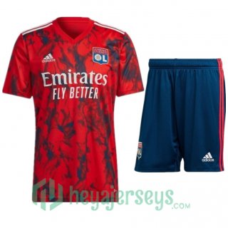 Olympique Lyon Away Jersey + Shorts 2022/2023