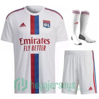 Olympique Lyon Home Jersey (Shorts + Sock) 2022/2023