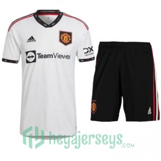 Manchester United Away Jersey + Shorts 2022/2023