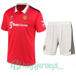 Manchester United Home Jersey + Shorts 2022/2023