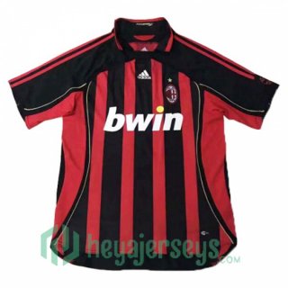 2006 2007 AC Milan Retro Home Jersey