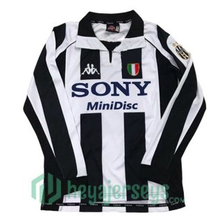 1997 1998 Juventus Retro Home Jersey Long Sleeve