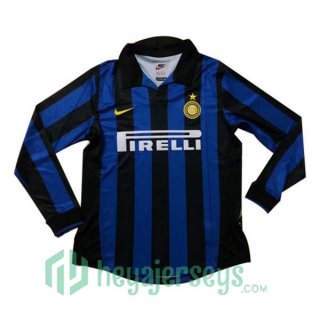 2005 2006 Inter Milan Long Sleeve Retro Home Jersey