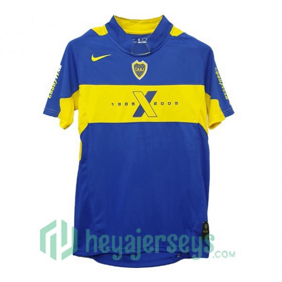 2005 Boca Juniors Retro Home Jersey