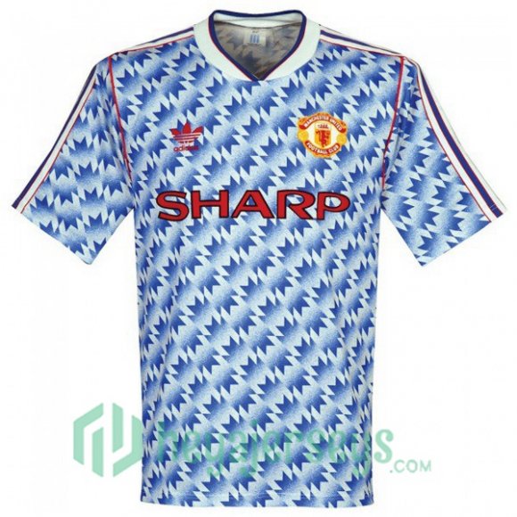 1990 1992 Manchester United Retro Away Jersey