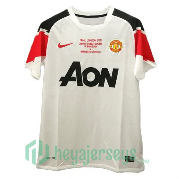 2011 Manchester United Retro Away Jersey