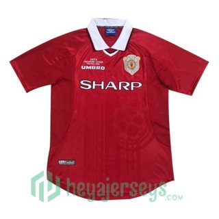 1999 2000 Manchester United Retro Home Jersey