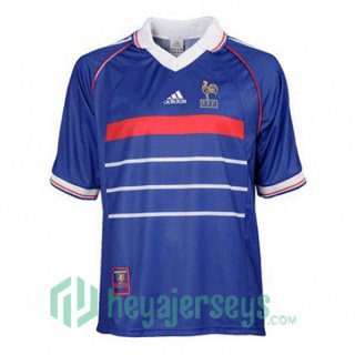 1998 France Retro Home Jersey