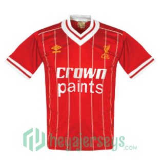 1983-1984 FC Liverpool Retro Home Jersey Red