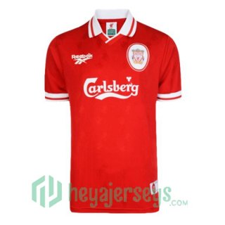 1996-1997 FC Liverpool Retro Home Jersey Red