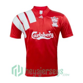 1992-1993 FC Liverpool Retro Home Jersey Centenary Retro Red