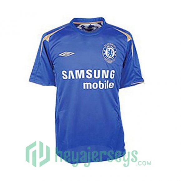 2005-2006 FC Chelsea Retro Home Jersey Blue