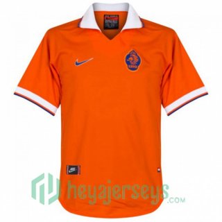 1997-1998 Netherlands Retro Home Jersey Orange