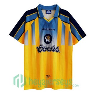 1995-1997 FC Chelsea Retro Away Jersey Yellow