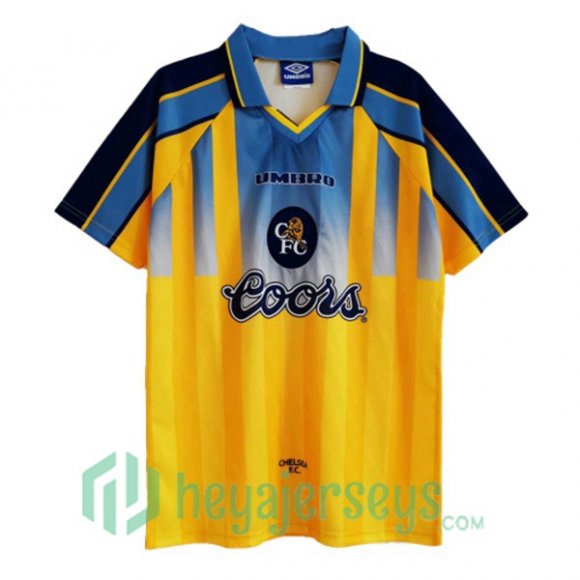 1995-1997 FC Chelsea Retro Away Jersey Yellow