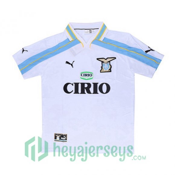 1999-2000 SS Lazio Retro Away Jersey White