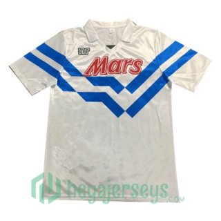 1988-1989 SSC Napoli Retro Away Jersey White